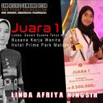 SMK Negeri 1 Sumbawa Besar Raih Juara 1 Lomba Desain Busana Tenun NTB