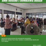 Sosialisasi Pelaksanaan Praktek Kerja Industri 2022 Kelas XI SMK Negeri 1 Sumbawa Besar