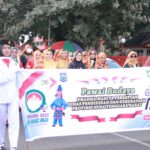 Pawai Budaya Dalam Rangka Lomba Kompetensi Siswa (LKS) SMK-SLB dan MXGP SAMOTA 2022