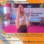 Penampilan Nyanyi Tunggal Siswi SMKN 1 Sumbawa Besar dalam RoadShow Gubernur NTB