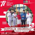 PASKIBRAKA SMK Neger 1 Sumbawa Besar di Kantor Dikbud Provinsi NTB