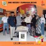 Kunjungan Belajar OSIS SMKN 1 Sumbawa Besar ke KPU Kab.Sumbawa