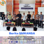 Peserta didik SMKANSA mengikuti Program Literasi Digital oleh Dinas Kominfotik Kabupaten Sumbawa