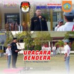 Upacara Bendera di SMK Negeri 1 Sumbawa Besar dihadiri oleh Ketua Komisi Pemilihan Umum (KPU) Kabupaten Sumbawa