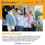 Pelepasan siswa dan siswi SMK Se-Kabupaten Sumbawa untuk mengikuti kegiatan Independent Student Camp