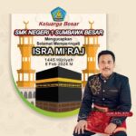 Keluarga SMKANSA Mengucapkan Selamat Memperingati Isra Mi’raj