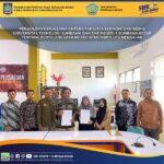 Perjanjian kerjasama antara Fakultas Ekonomi dan Bisnis Universitas Teknologi Sumbawa dan SMK Negeri 1 Sumbawa Besar